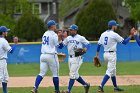 Baseball vs Babson  Wheaton College Baseball vs Babson during NEWMAC Championship Tournament. - (Photo by Keith Nordstrom) : Wheaton, baseball, NEWMAC